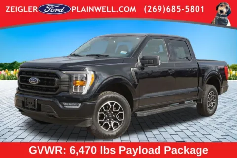 Black 2023 Ford F-150 XLT for sale in Plainwell, MI