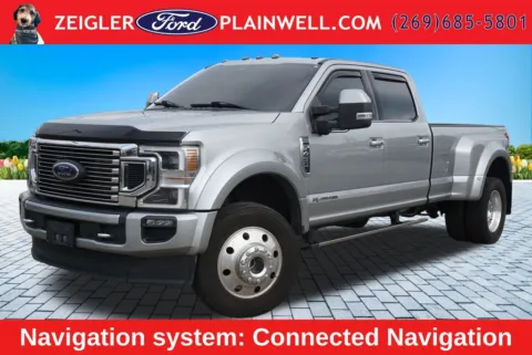 Silver 2022 Ford F-450SD Limited for sale in Plainwell, MI