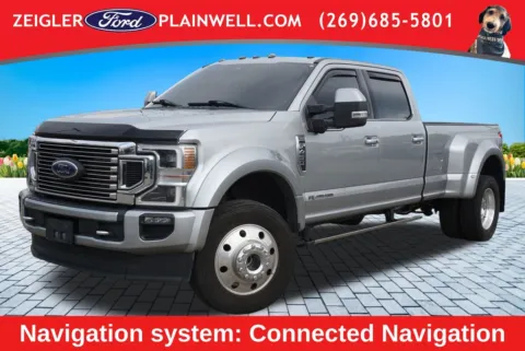 Silver 2022 Ford F-450SD Limited for sale in Plainwell, MI