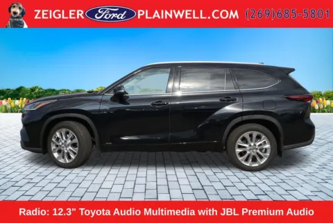 Photos of 2026 Toyota Highlander Hybrid Limited for sale in Plainwell, MI at Zeigler Ford of Plainwell