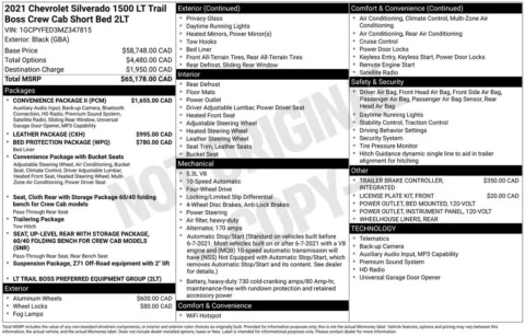 Photos of 2021 Chevrolet Silverado 1500 LT Trail Boss for sale in Plainwell, MI at Zeigler Ford of Plainwell