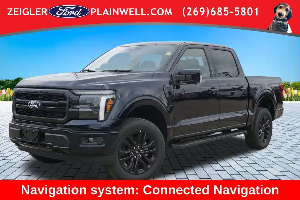 Black 2026 Ford F-150 Lariat for sale in Plainwell, MI