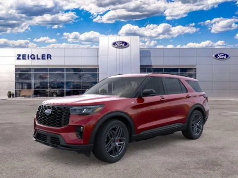 Red 2026 Ford Explorer ST-Line for sale in Plainwell, MI