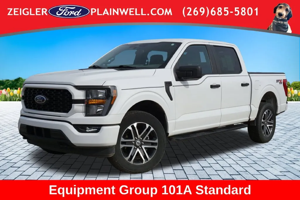 White 2023 Ford F-150 XL for sale in Plainwell, MI