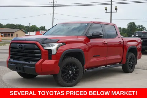 Red 2025 Toyota Tundra Limited for sale in Plainwell, MI