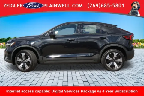 Photos of 2023 Volvo C40 Recharge Pure Electric Twin Plus for sale in Plainwell, MI at Zeigler Ford of Plainwell