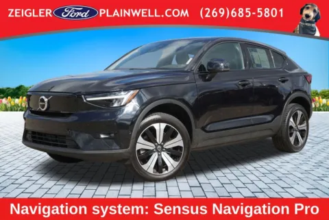 Black 2023 Volvo C40 Recharge Pure Electric Twin Plus for sale in Plainwell, MI