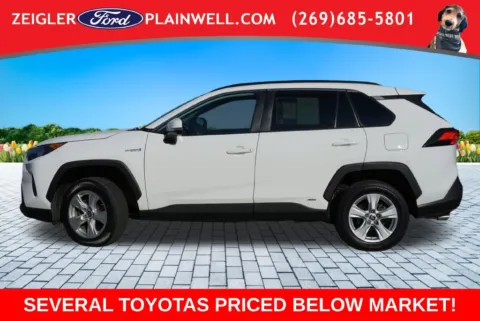 Photos of 2021 Toyota RAV4 Hybrid LE for sale in Plainwell, MI at Zeigler Ford of Plainwell