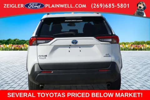 More photos of 2021 Toyota RAV4 Hybrid LE at Zeigler Ford of Plainwell, MI