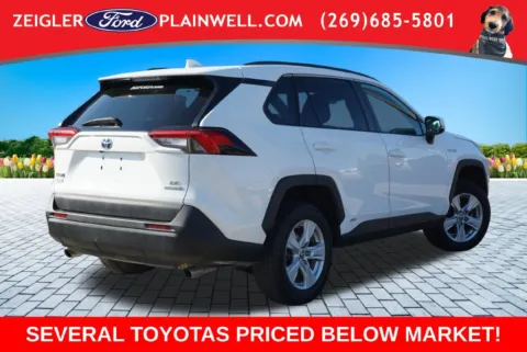 More photos of 2021 Toyota RAV4 Hybrid LE at Zeigler Ford of Plainwell, MI