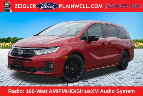Red 2025 Honda Odyssey Sport-L for sale in Plainwell, MI