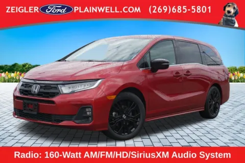 Red 2025 Honda Odyssey Sport-L for sale in Plainwell, MI