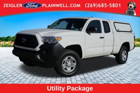 White 2023 Toyota Tacoma SR for sale in Plainwell, MI