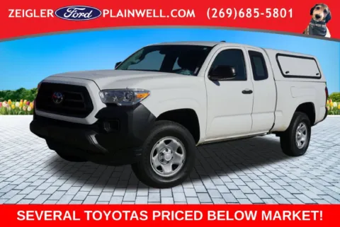 White 2023 Toyota Tacoma SR for sale in Plainwell, MI