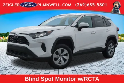 White 2022 Toyota RAV4 LE for sale in Plainwell, MI