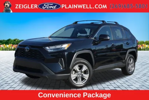 Black 2024 Toyota RAV4 Hybrid XLE for sale in Plainwell, MI