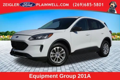 White 2022 Ford Escape Hybrid SE for sale in Plainwell, MI