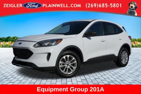 White 2022 Ford Escape Hybrid SE for sale in Plainwell, MI