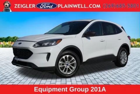 White 2022 Ford Escape Hybrid SE for sale in Plainwell, MI