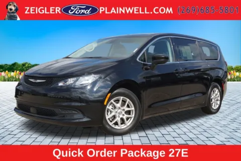Black 2024 Chrysler Voyager LX for sale in Plainwell, MI