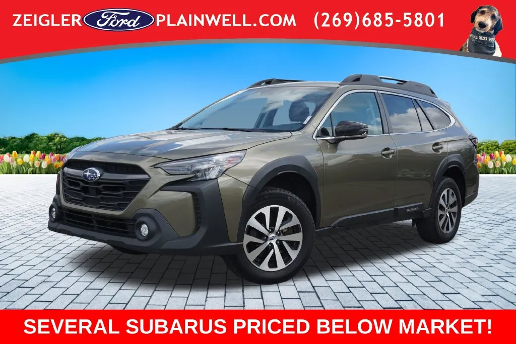 Green 2024 Subaru Outback Premium for sale in Plainwell, MI