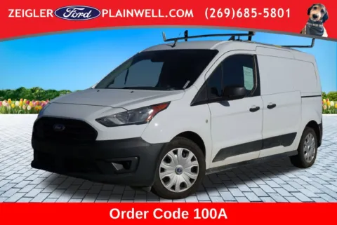 White 2021 Ford Transit Connect XL for sale in Plainwell, MI