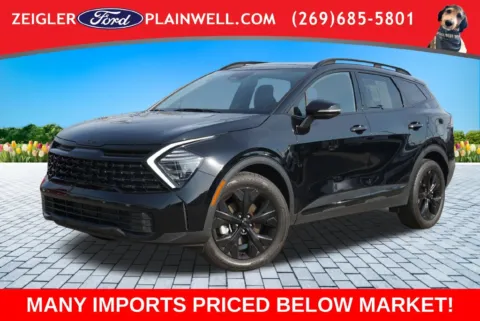 Black 2025 Kia Sportage X-Line for sale in Plainwell, MI