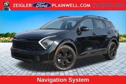 Black 2025 Kia Sportage X-Line for sale in Plainwell, MI