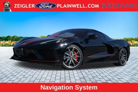 Black 2024 Chevrolet Corvette Stingray for sale in Plainwell, MI