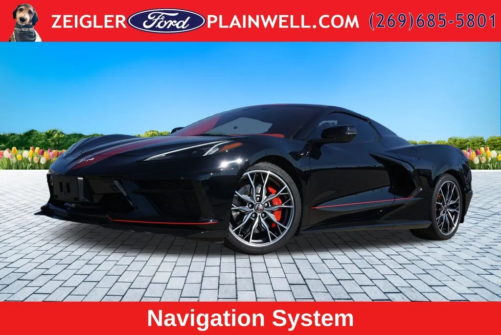 Black 2024 Chevrolet Corvette Stingray for sale in Plainwell, MI