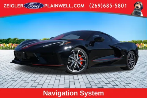 Black 2024 Chevrolet Corvette Stingray for sale in Plainwell, MI