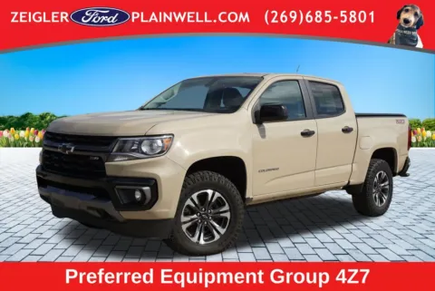 Beige 2022 Chevrolet Colorado Z71 for sale in Plainwell, MI