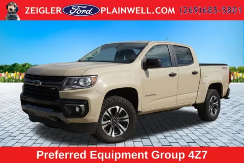 Beige 2022 Chevrolet Colorado Z71 for sale in Plainwell, MI