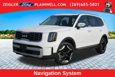 White 2025 Kia Telluride S for sale in Plainwell, MI
