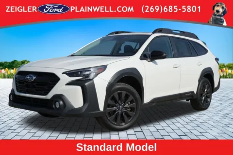 White 2025 Subaru Outback Onyx Edition for sale in Plainwell, MI