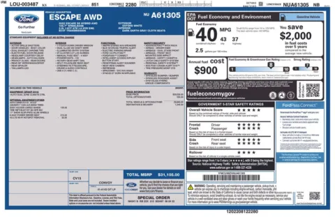 Photos of 2022 Ford Escape Hybrid SE for sale in Plainwell, MI at Zeigler Ford of Plainwell