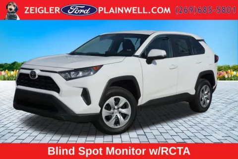 White 2022 Toyota RAV4 LE for sale in Plainwell, MI