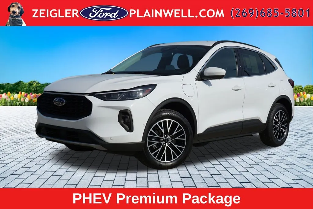 White 2023 Ford Escape Plug-In Hybrid for sale in Plainwell, MI