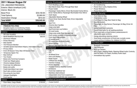 Photos of 2011 Nissan Rogue SV for sale in Plainwell, MI at Zeigler Ford of Plainwell
