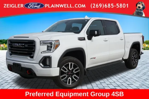 White 2021 GMC Sierra 1500 AT4 for sale in Plainwell, MI