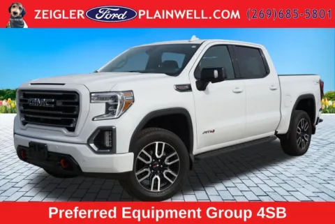 White 2021 GMC Sierra 1500 AT4 for sale in Plainwell, MI