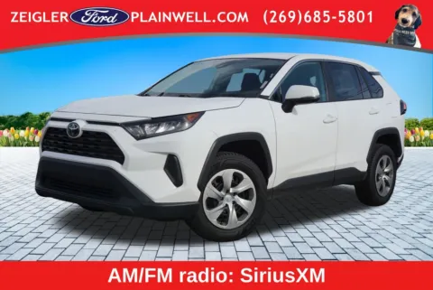 White 2022 Toyota RAV4 LE for sale in Plainwell, MI