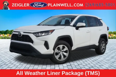 White 2022 Toyota RAV4 LE for sale in Plainwell, MI