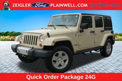 Brown 2011 Jeep Wrangler Unlimited Sahara for sale in Plainwell, MI
