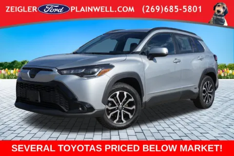 Silver 2024 Toyota Corolla Cross Hybrid SE for sale in Plainwell, MI