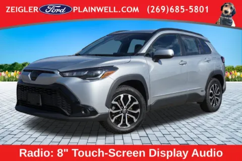 Silver 2024 Toyota Corolla Cross Hybrid SE for sale in Plainwell, MI
