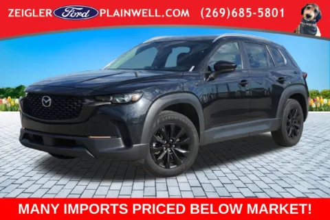 Black 2025 Mazda CX-50 2.5 S Preferred Package for sale in Plainwell, MI