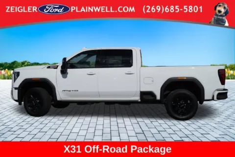 Photos of 2025 GMC Sierra 2500 HD AT4 for sale in Plainwell, MI at Zeigler Ford of Plainwell