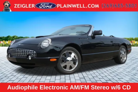 Black 2002 Ford Thunderbird for sale in Plainwell, MI