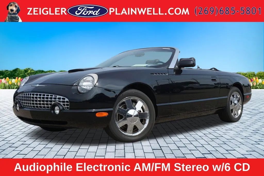 Black 2002 Ford Thunderbird for sale in Plainwell, MI